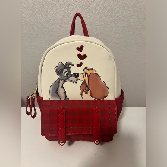 Handbags - Gently used Lady and the Tramp Mini Loungefly backpack